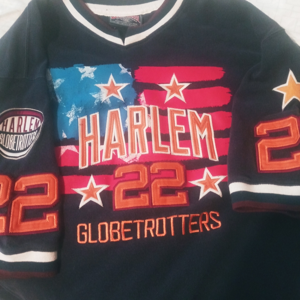 Authentic 3x Harlem Globetrotters shirt